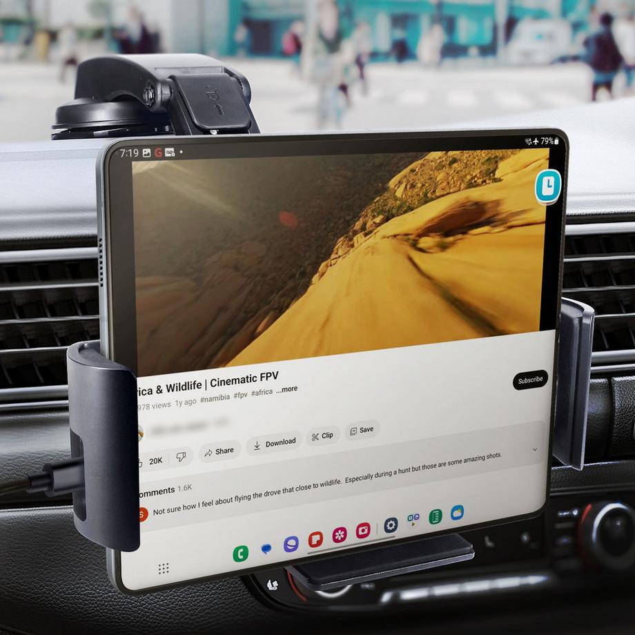 Avizar  Autohalterung 10W QI-Ladegerät Schwarz 