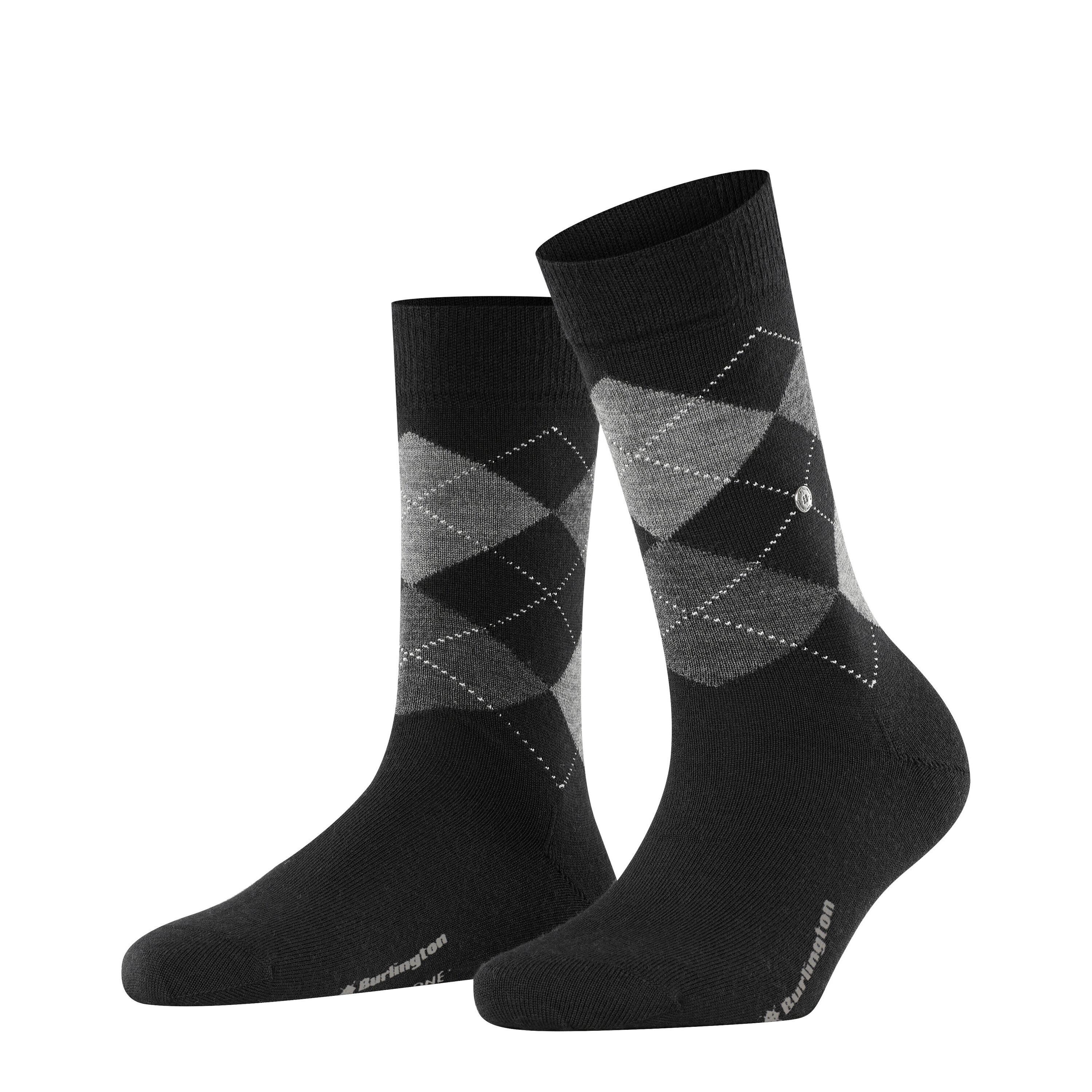 Burlington Marylebone Rauten Socken  