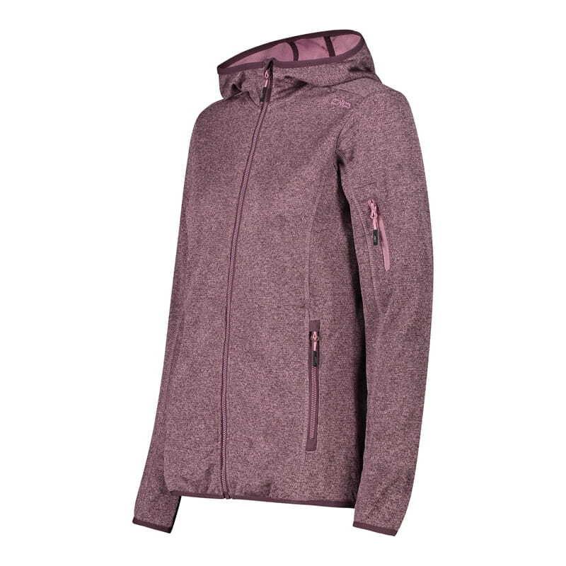 CMP Fleecejacke mit Kapuze  
