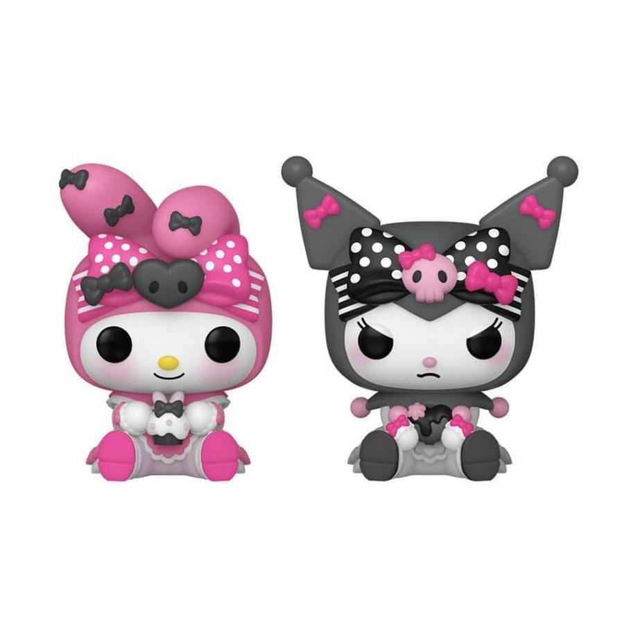 Funko  Hello Kitty POP!  Vinyl Schlüsselanhänger er PackMy Melody & Kuromi 