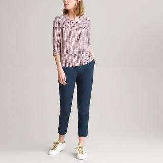 La Redoute Collections  7/8-Hose aus Leinen/Baumwolle 