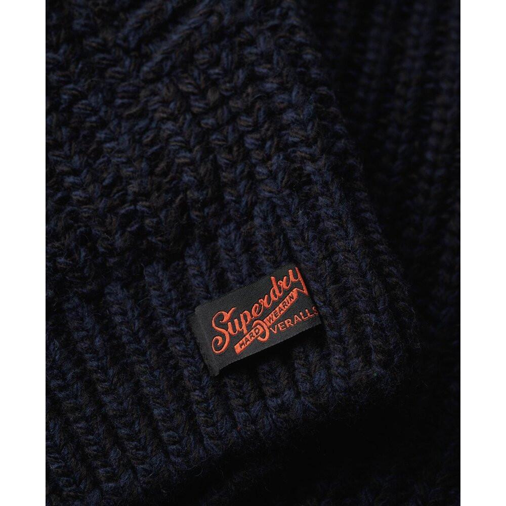 Superdry Strickjacke mit Reissverschluss  