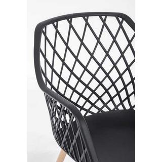 mutoni Chaise aspect noir  