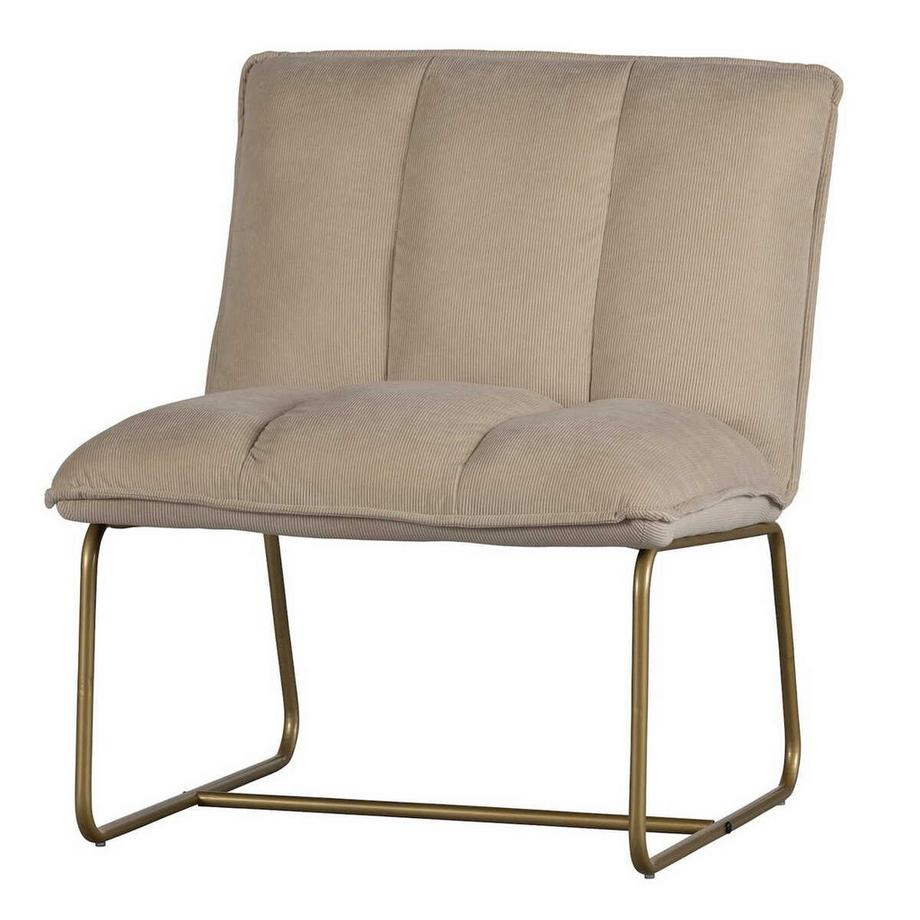 mutoni Sessel Fie Ribcord sand  