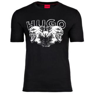 HUGO Durro Graphic Print Comfort Fit T-shirt 1 Pack  