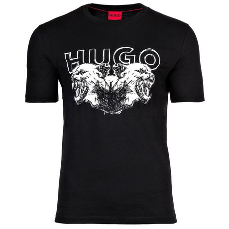 HUGO Durro Graphic Print Comfort Fit T-shirt 1 Pack  