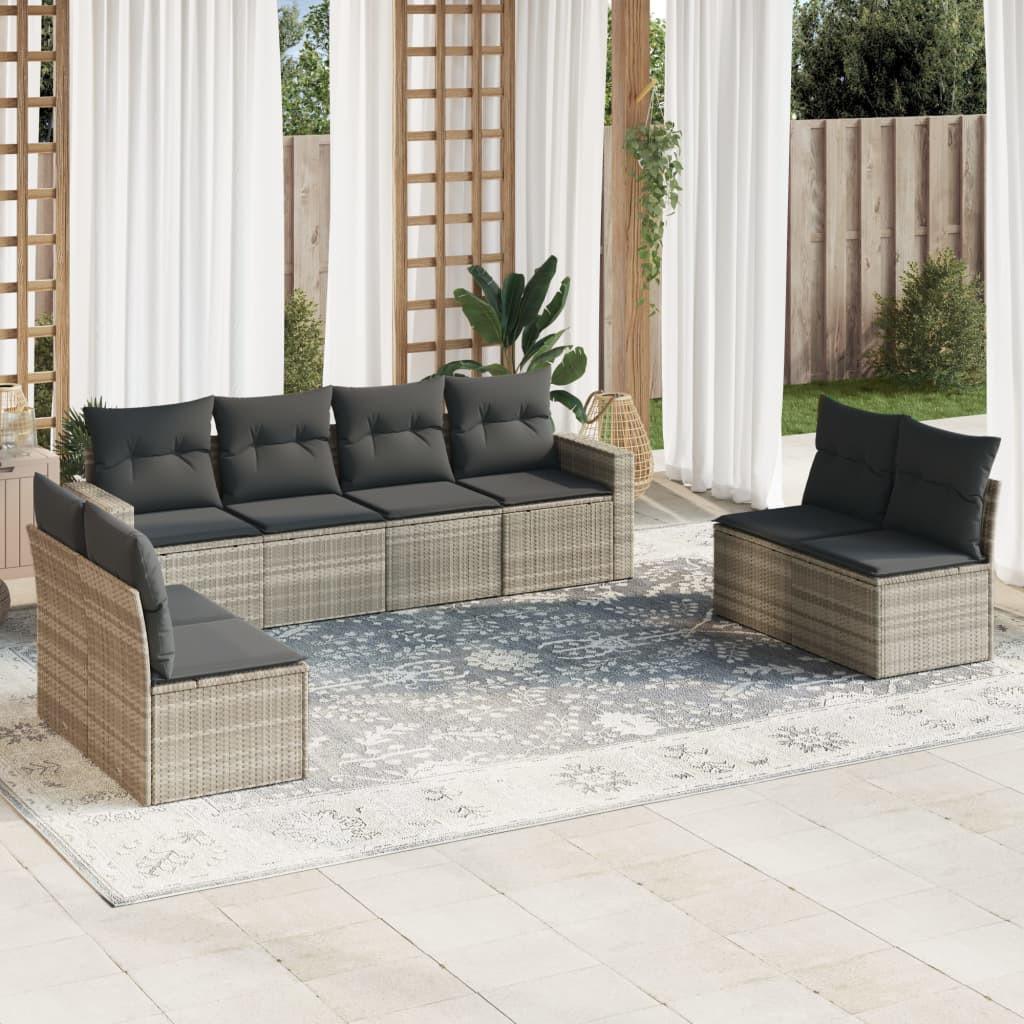 VidaXL Garten sofagarnitur poly-rattan  