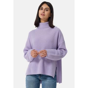 Wolle Kaschmir Oversize Style Rollkragen Pullover