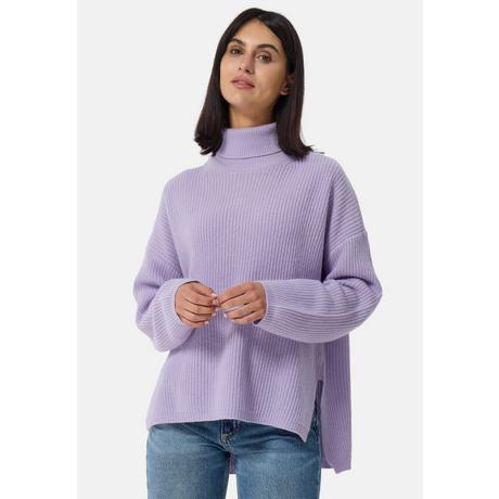 CASH-MERE.CH  Wolle Kaschmir Oversize Style Rollkragen Pullover 