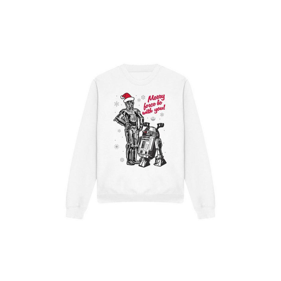 STAR WARS Merry Christmas Droids Sweatshirt  