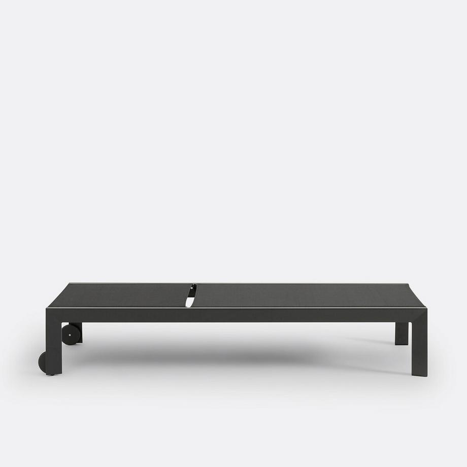 La Redoute Intérieurs Bain de soleil aluminium et textilène  