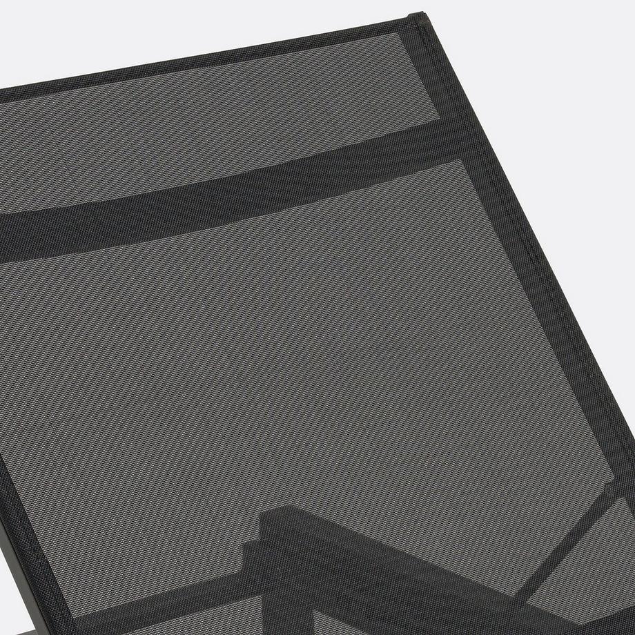 La Redoute Intérieurs Bain de soleil aluminium et textilène  