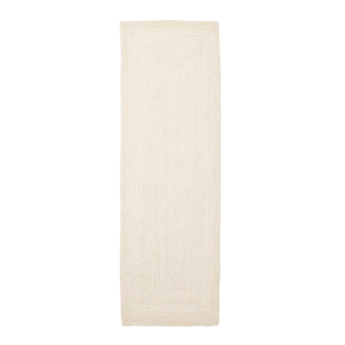 La Redoute Intérieurs Tapis de couloir jute blanchi  