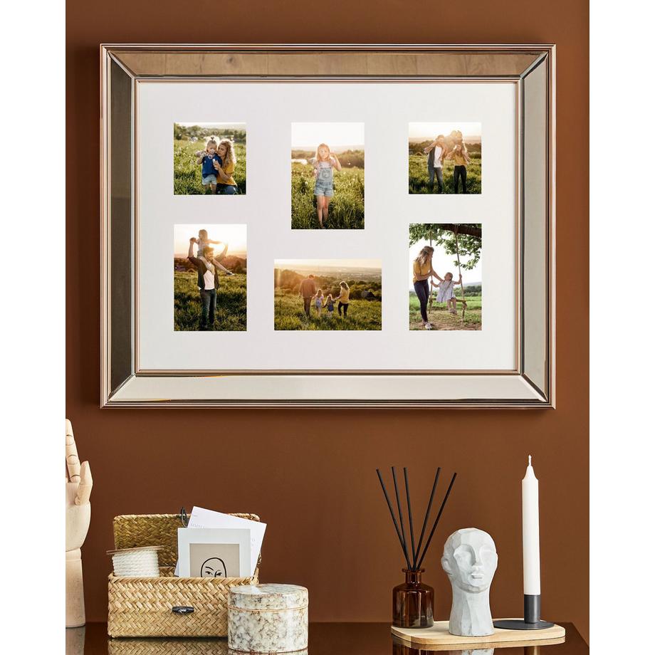 Beliani Cadre photo en Verre Glamour DABOLA  