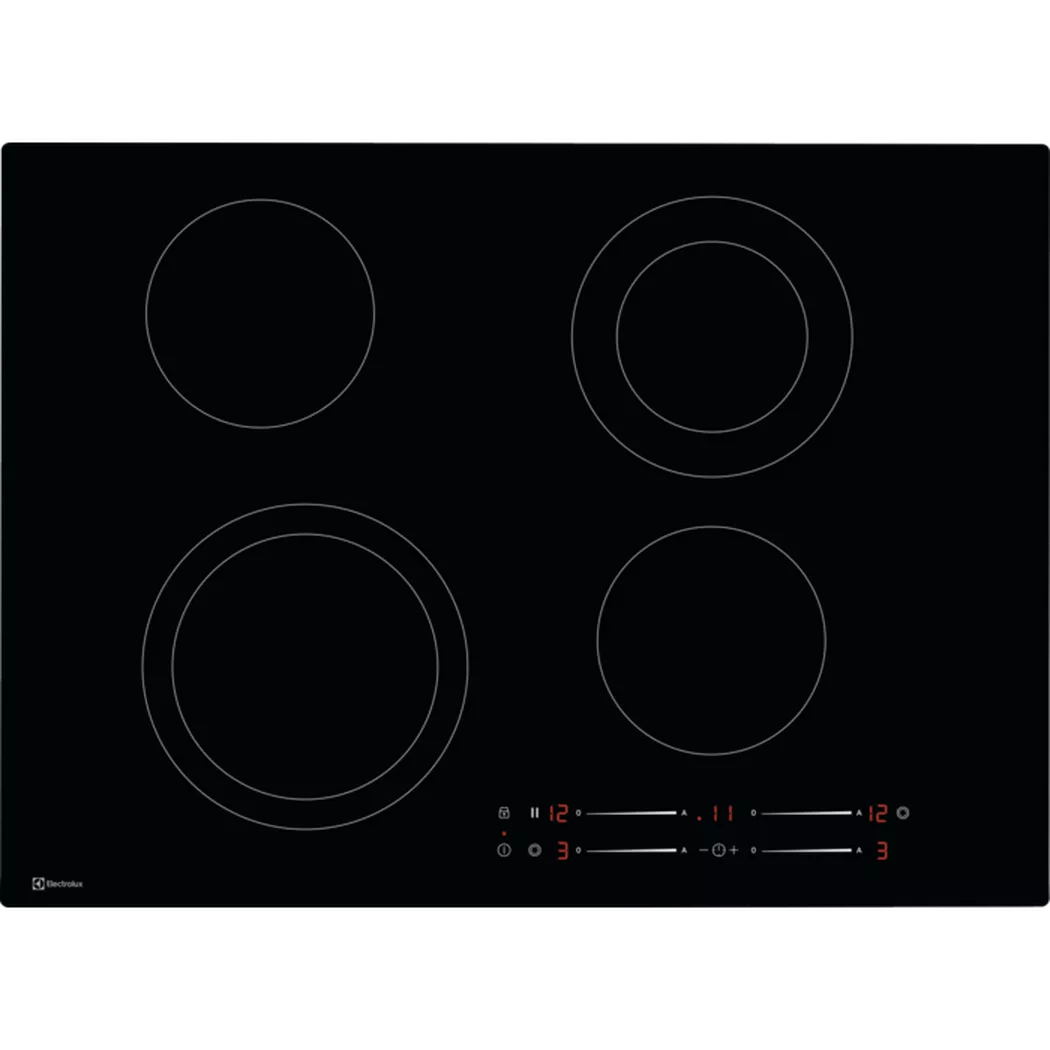 Electrolux GK69TSO Schwarz Integriert Keramik 4 Zone(n)
