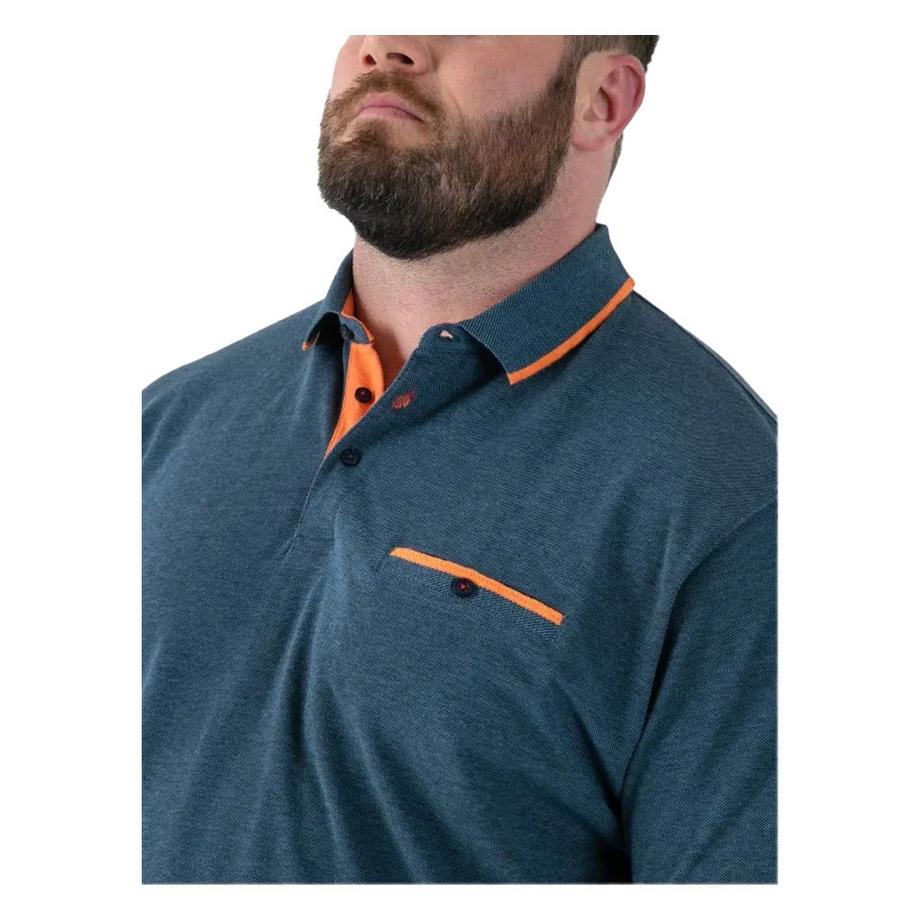 Duke Harvey D555 Polo Kingsize en Piqué  