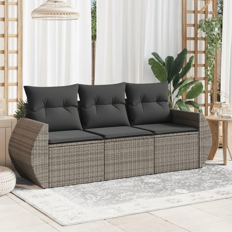 VidaXL Garten sofagarnitur poly-rattan  