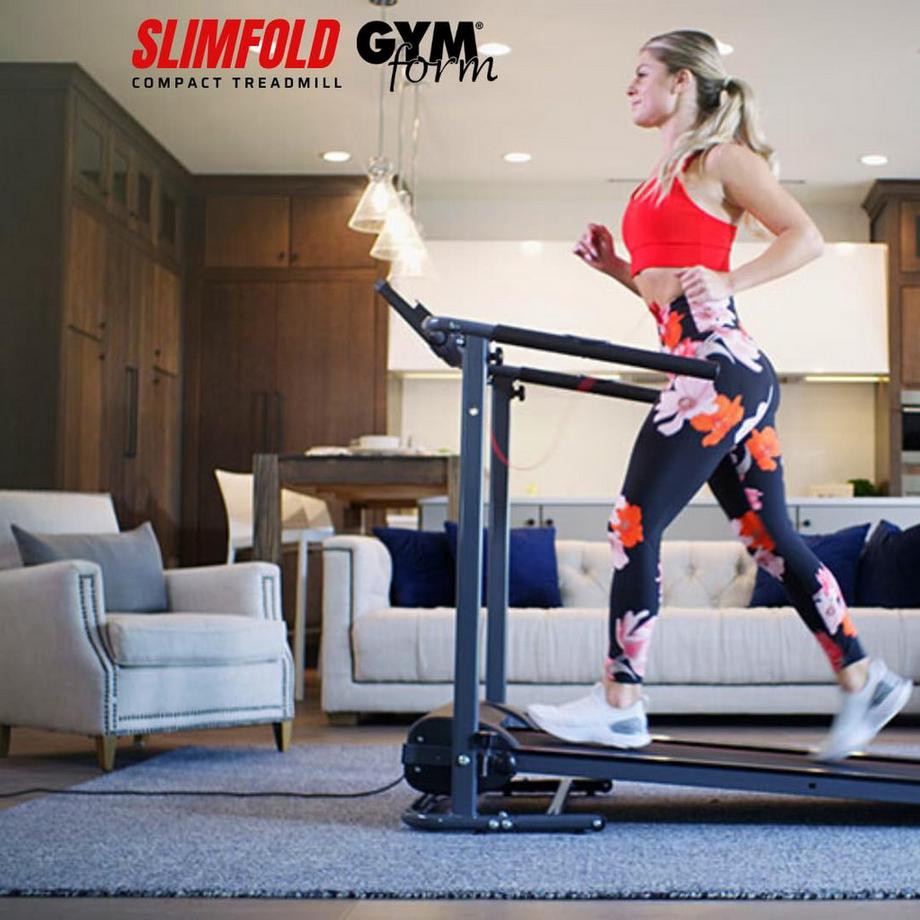 GYMFORM  Slimfold Pro - Zusammenklappbares Laufband 
