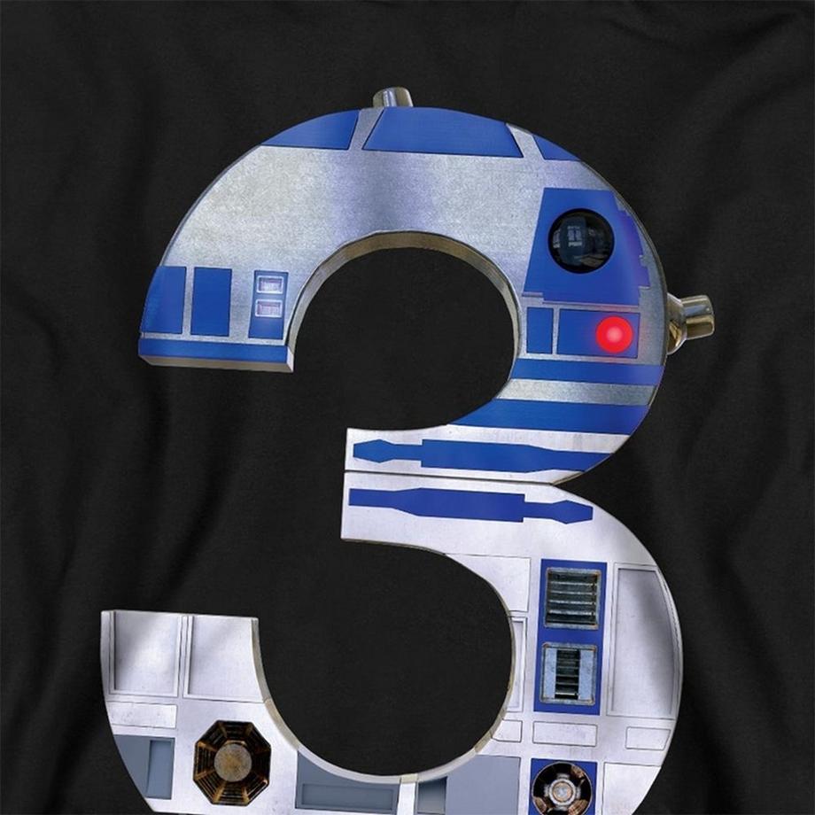 STAR WARS  3 Felpa Con Cappuccio R2d2 