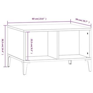 VidaXL Table basse bois d'ingénierie  