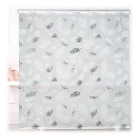 B2X Store enrouleur pour douche avec motif feuille  
