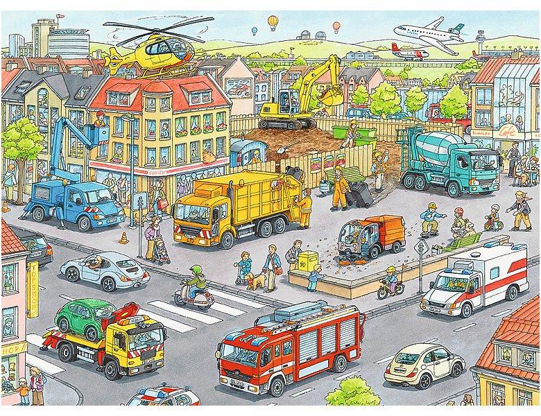 Ravensburger  Ravensburger Fahrzeuge in der Stadt 