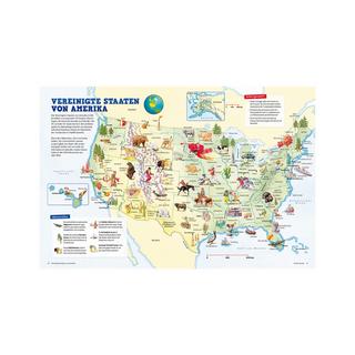 NA  Atlas mondial pour enfants, poster inclus 