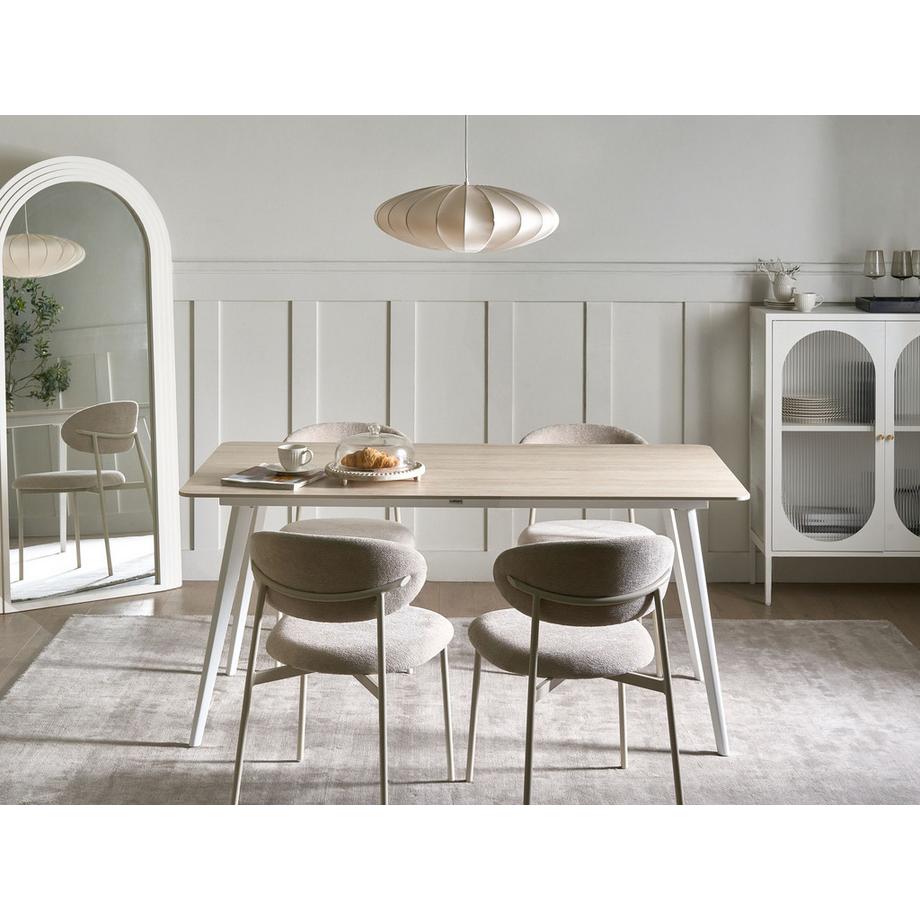 Beliani Tavolo da pranzo da giardino en Pietra sinterizzata Moderno RODALLO  