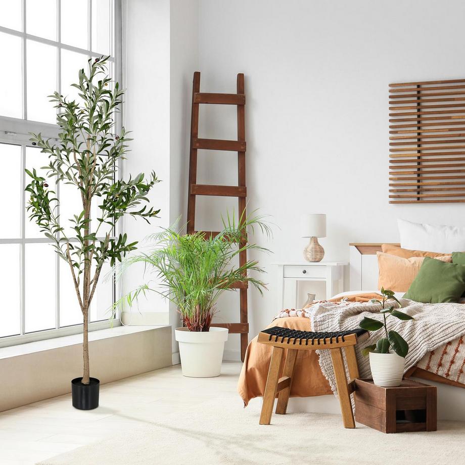 Northix Künstlicher Olivenbaum im Topf  