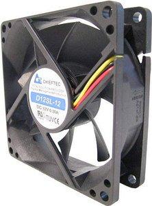 CHIEFTEC  AF-1225PWM sistema di raffreddamento per computer Case per computer Ventilatore Nero 