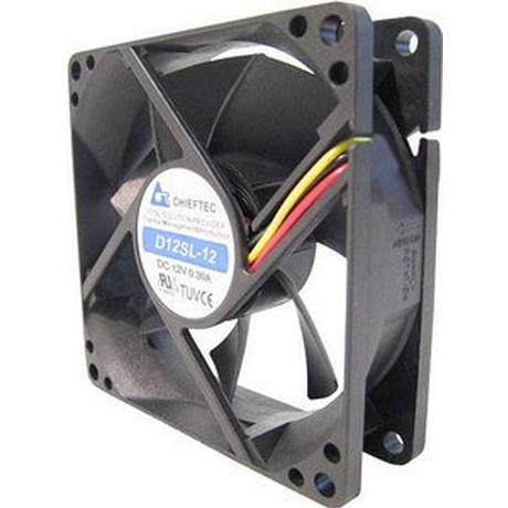 CHIEFTEC  AF-1225PWM sistema di raffreddamento per computer Case per computer Ventilatore Nero 