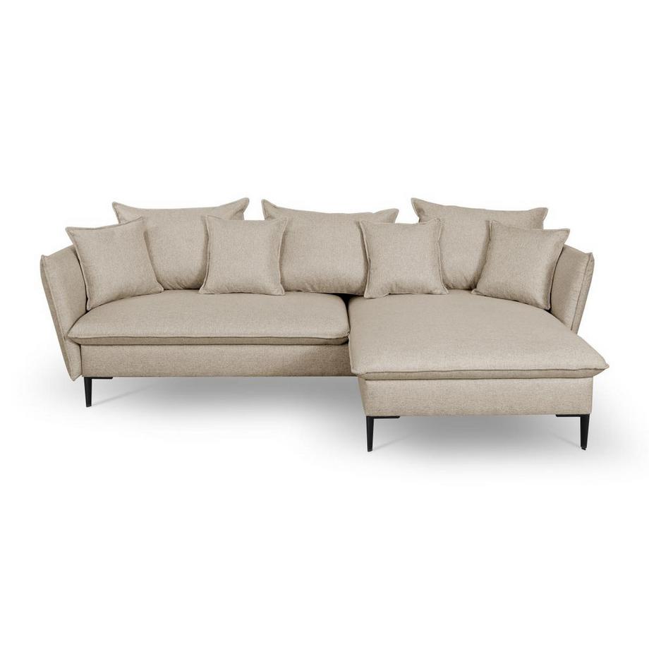 PASCAL MORABITO Ecksofa mit Schlaffunktion LAZARE von PASCAL MORABITO Stoff Ecke rechts  