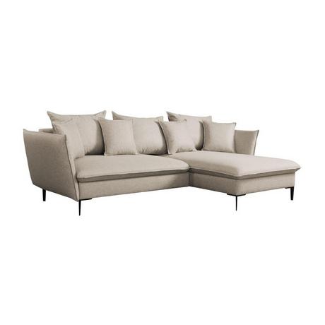 PASCAL MORABITO Canapé d'angle conible en tissu LAZARE de PASCAL MORABITO Angle droit  