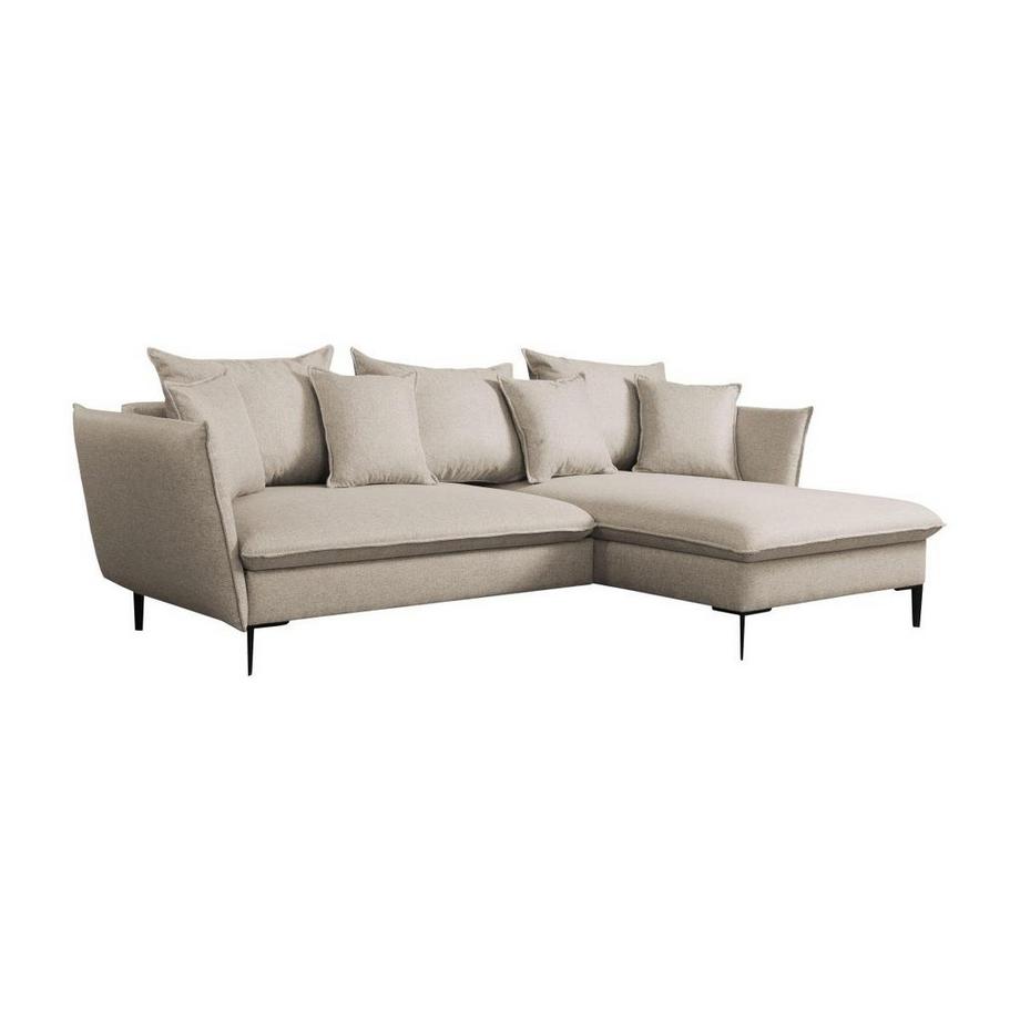 Ecksofa mit Schlaffunktion LAZARE von PASCAL MORABITO Stoff Ecke rechts