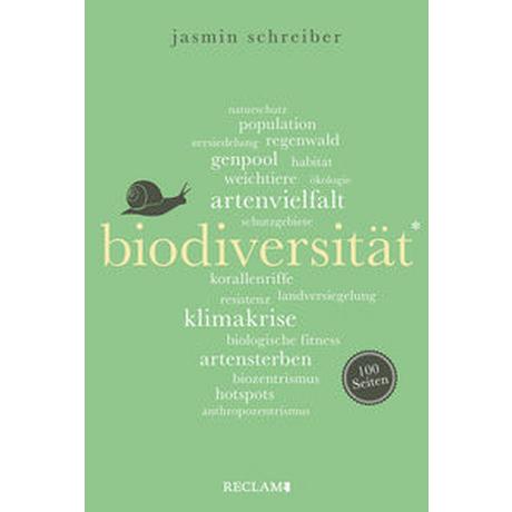 Biodiversität. 100 Seiten Schreiber, Jasmin Livre de poche 