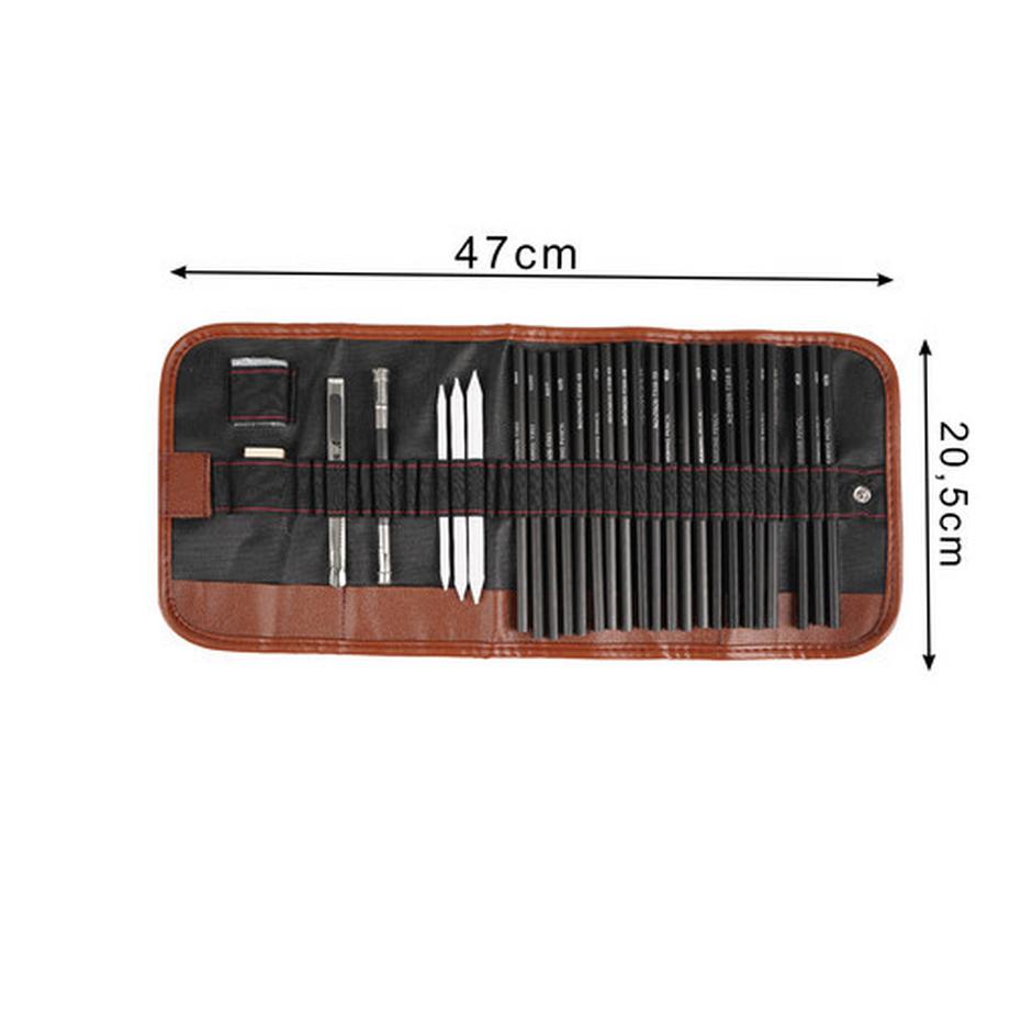 Northio Coffret de croquis, 29 pièces, essentiels pour artistes  