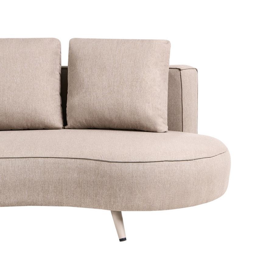 Beliani Canapé 3 places en Oléfine Rétro PARORI  