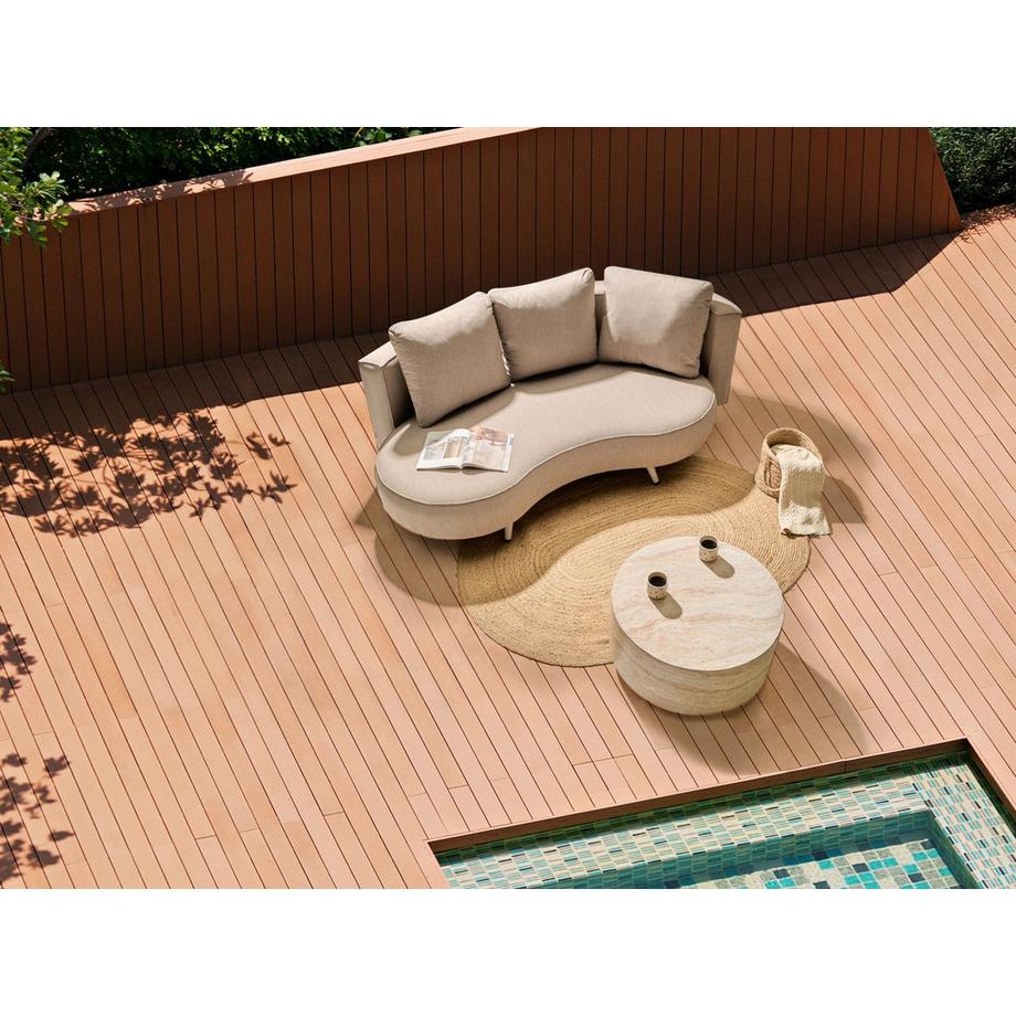 Beliani Canapé 3 places en Oléfine Rétro PARORI  