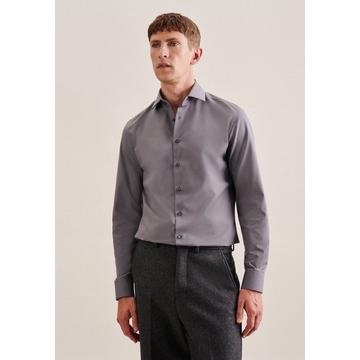 Business Hemd Slim Fit Langarm Uni