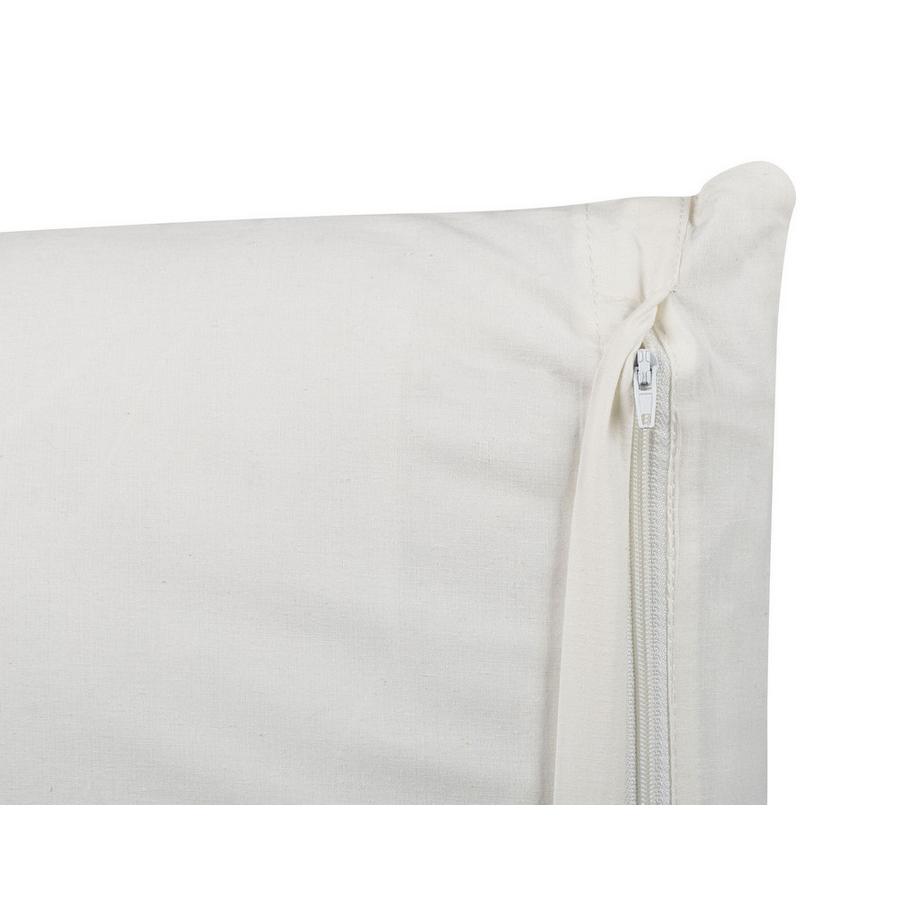 Beliani Lot de 2 coussins décoratifs en Coton Traditionnel LARICS  