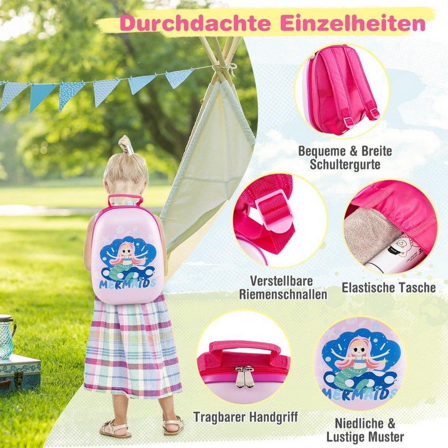 Northix  Kindergepäckset – Trolley & Rucksack 