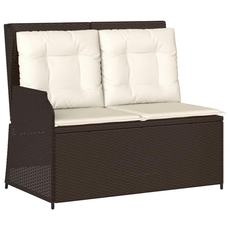 VidaXL set salotto da giardino Polirattan  