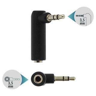 Avizar  Adaptateur Audio Jack 3,5mm Coudé 