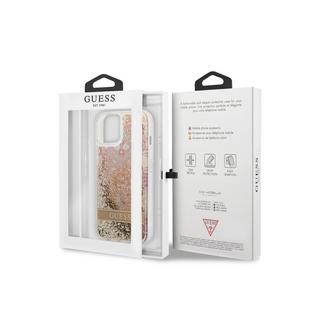 GUESS  Coque iPhone 14 Plus Flowers à Glitter 