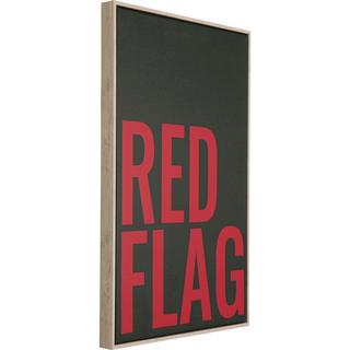 KARE Design Gerahmtes Bild Red Flag 40x60  