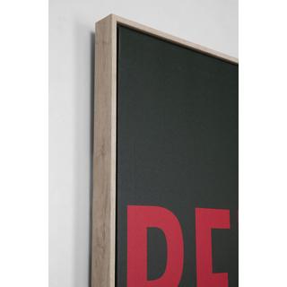 KARE Design Quadro incorniciato Bandiera Rossa 40x60  