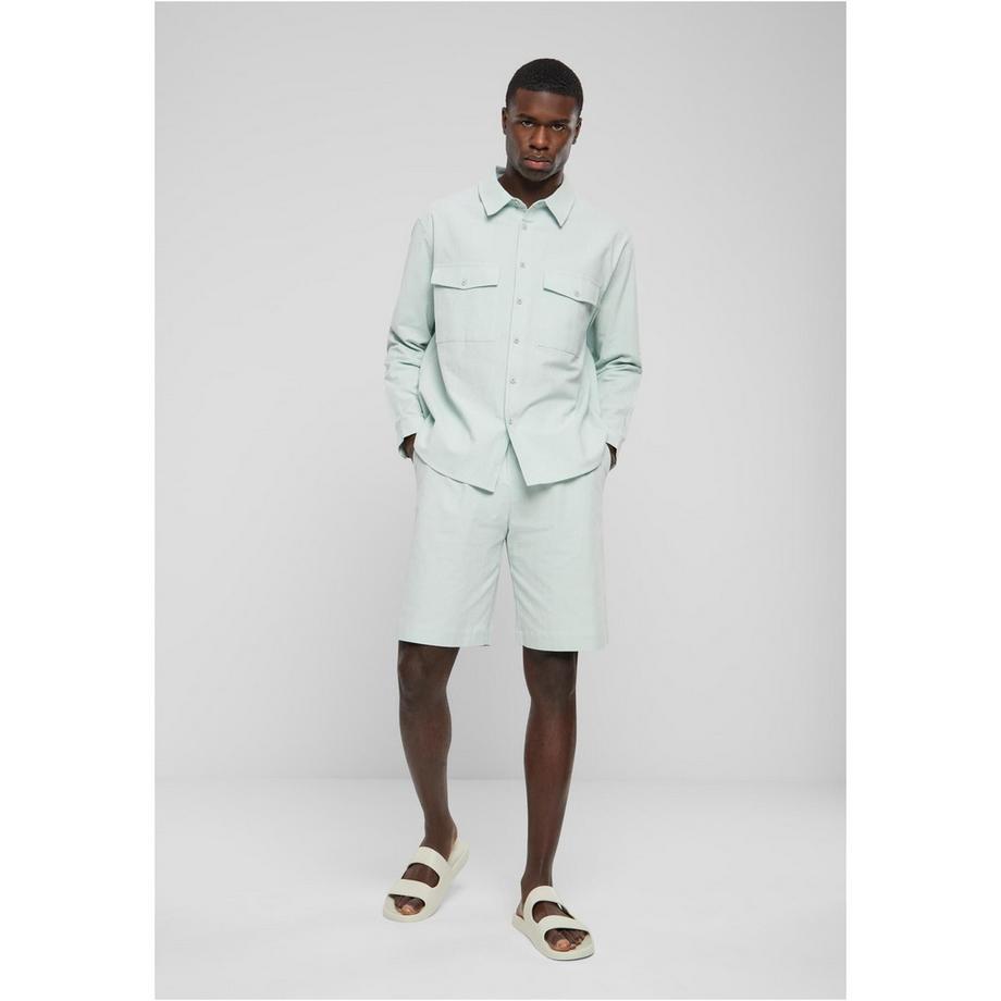 URBAN CLASSICS Basic Crepe Hemd  