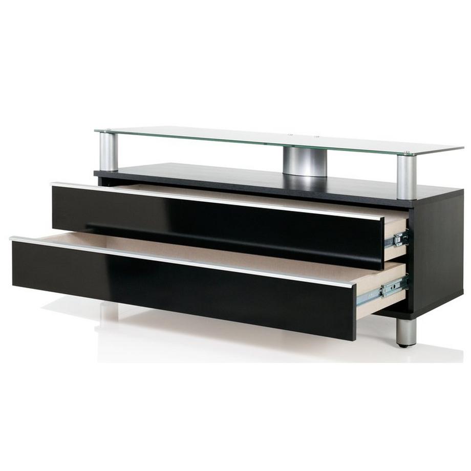 VCM Holz TV Möbel Schublade Fernseh Lowboard Fernsehschrank Rollen rollbar Dasano  