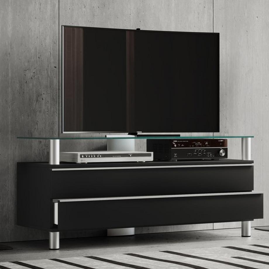 VCM Holz TV Möbel Schublade Fernseh Lowboard Fernsehschrank Rollen rollbar Dasano  