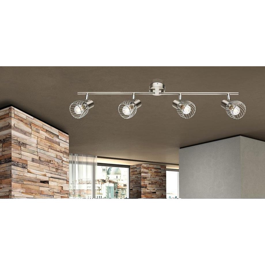 mutoni Spot nickel mat 4xE14  